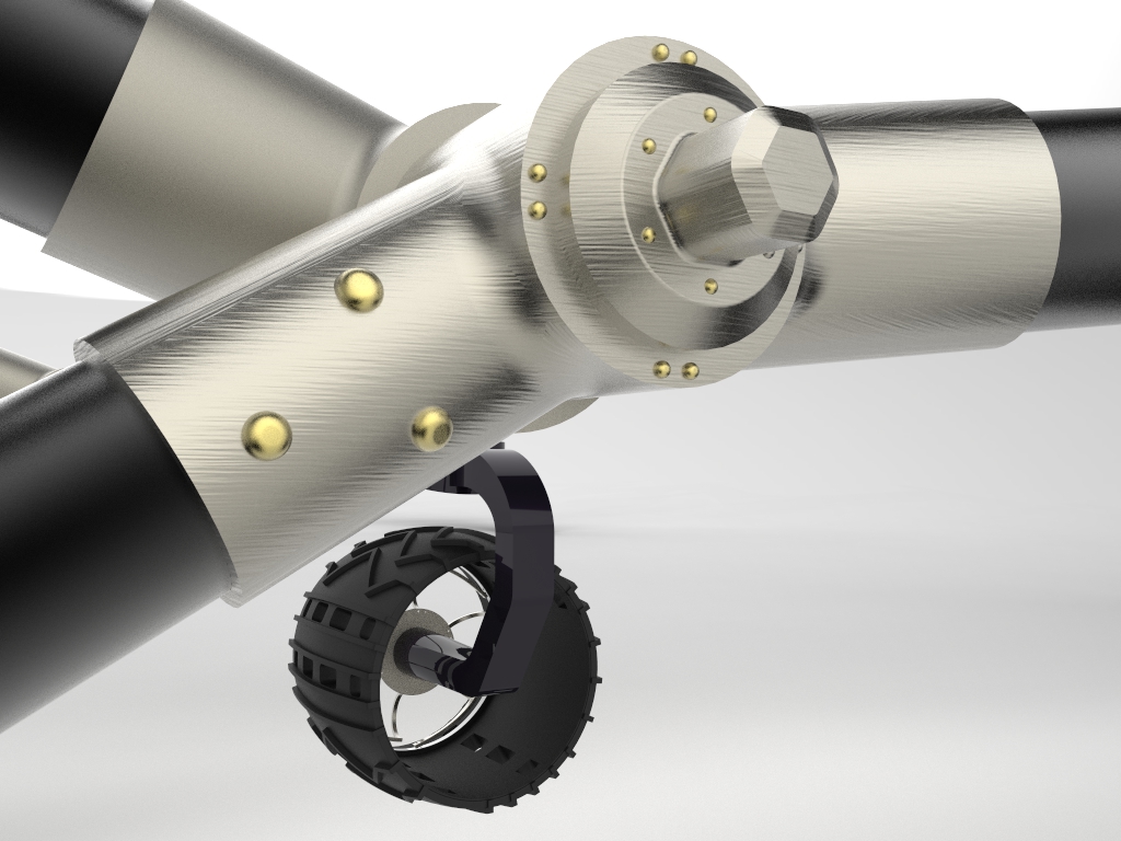 好奇号火星漫游车模型图纸 Curiosity Mars Rover(1)